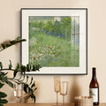 Daubigny's Garden Art Print - American Pastoral Style Wall Decor for Living Room